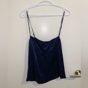 Aritzia babaton Benji navy camisole